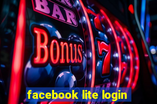 facebook lite login